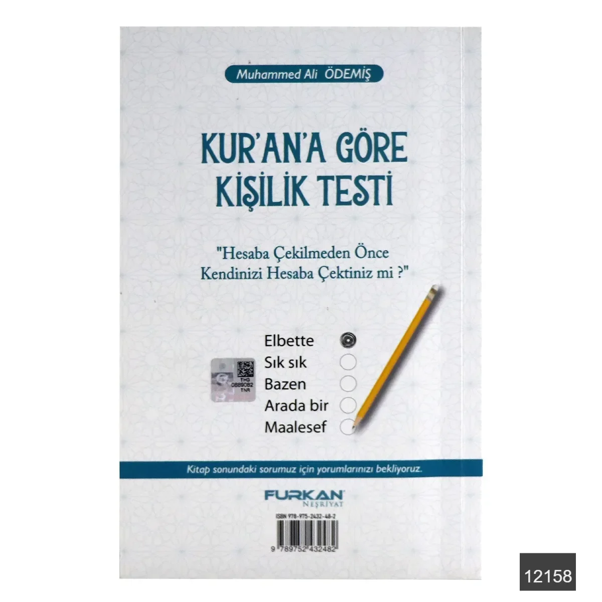Kur an a Göre Kişilik Testi – Muhammed Ali Ödemiş