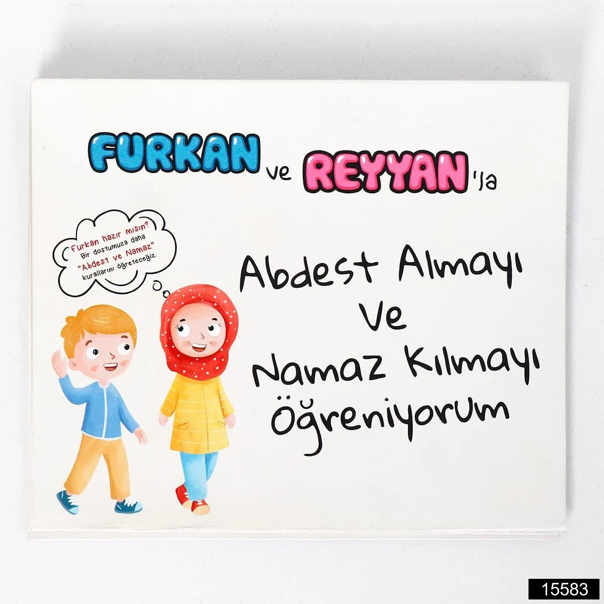 Reyyan Çocuk – Reyyan Furkan – Katlamalı Namaz Hocası Broşürü